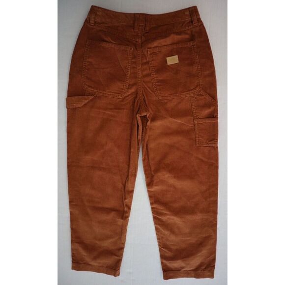 Vans 000F79 Women's Sz 26 Mocha Bisque High Road Groundwork Corduroy Pants - Picture 2 of 12